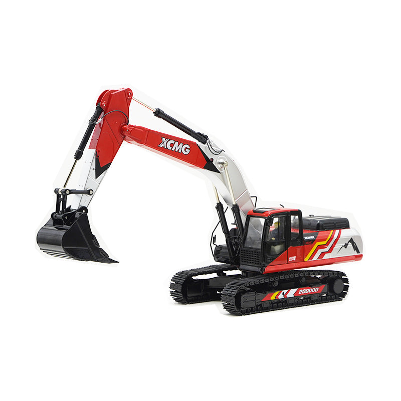 1:30 XCMG XE380DK Large diecast excavator Scale model alloy engineering digger model for gift, toys