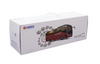 Alloy City Coach Collectible 1:36 Zhongtong H12 Super travel bus model for birthday gift, collection, display