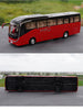 Alloy City Coach Collectible 1:36 Zhongtong H12 Super travel bus model for birthday gift, collection, display