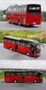 Alloy City Coach Collectible 1:36 Zhongtong H12 Super travel bus model for birthday gift, collection, display