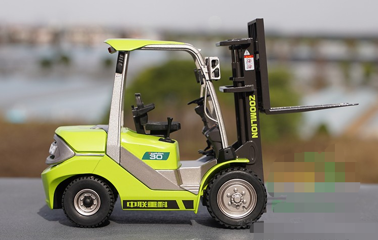 Original 1:20 Zoomlion FD30R alloy engineering diecast forklift truck model for gift, promotion