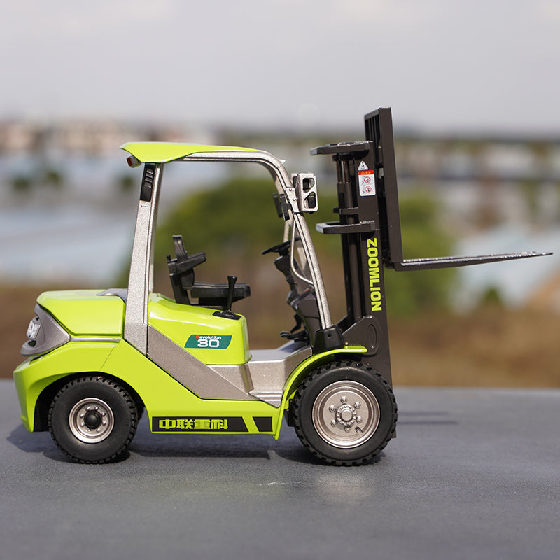 Original 1:20 Zoomlion FD30R alloy engineering diecast forklift truck model for gift, promotion