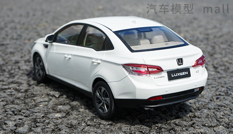 1:18 Original factory 2016 Luxgen S3 Diecast Car Model with small gift