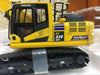 Original Authorized Authentic Diecast Uh8123 1:50 Komatsu Pc210lci-11 Excavator Diecast toy models for Christmas gift,collection
