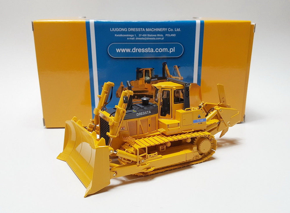 Original Authorized Authentic 1:50 Dressta TD-40E diecast bulldozer scale model Engineering Machinery Bulldozer toy metal Model for Christmas gift,collection