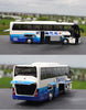 Original factory 1:42 Yutong bus Diecast ZK6122H Baic Group Luxury turist alloy bus model for gift, collection