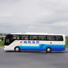 Original factory 1:42 Yutong bus Diecast ZK6122H Baic Group Luxury turist alloy bus model for gift, collection